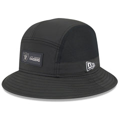 Las Vegas Raiders New Era 2025 Sideline Bucket Hat - Black for sale