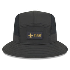 New Orleans Saints New Era 2025 Sideline Bucket Hat - Black on sale