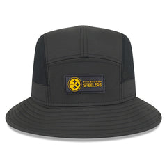 Pittsburgh Steelers New Era 2025 Sideline Bucket Hat - Black discount