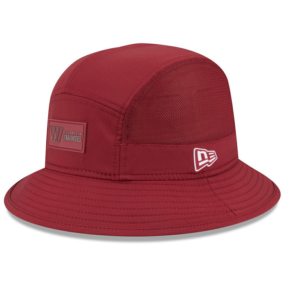 Washington Commanders New Era 2025 Sideline Bucket Hat - Burgundy sale