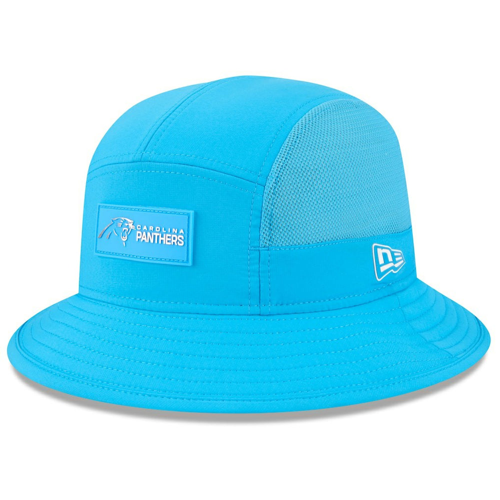 Carolina Panthers New Era 2025 Sideline Bucket Hat - Blue outlet