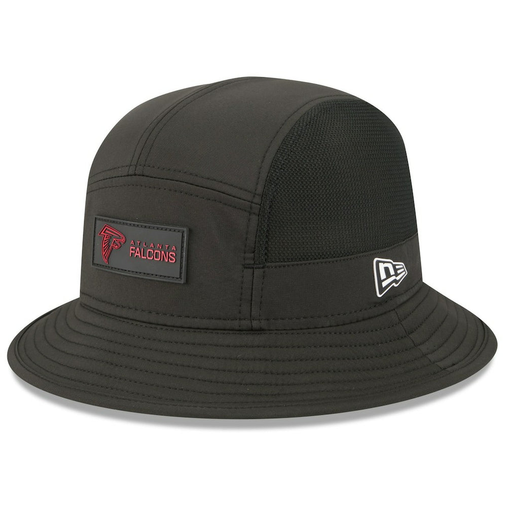 Atlanta Falcons New Era 2025 Sideline Bucket Hat - Black for sale