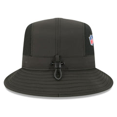 Atlanta Falcons New Era 2025 Sideline Bucket Hat - Black for sale