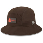 Cleveland Browns New Era 2025 Sideline Bucket Hat - Brown discount