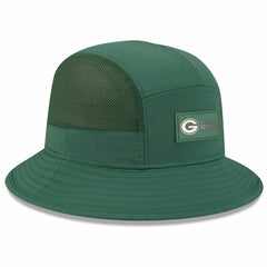Green Bay Packers New Era 2025 Sideline Bucket Hat - Green cheap