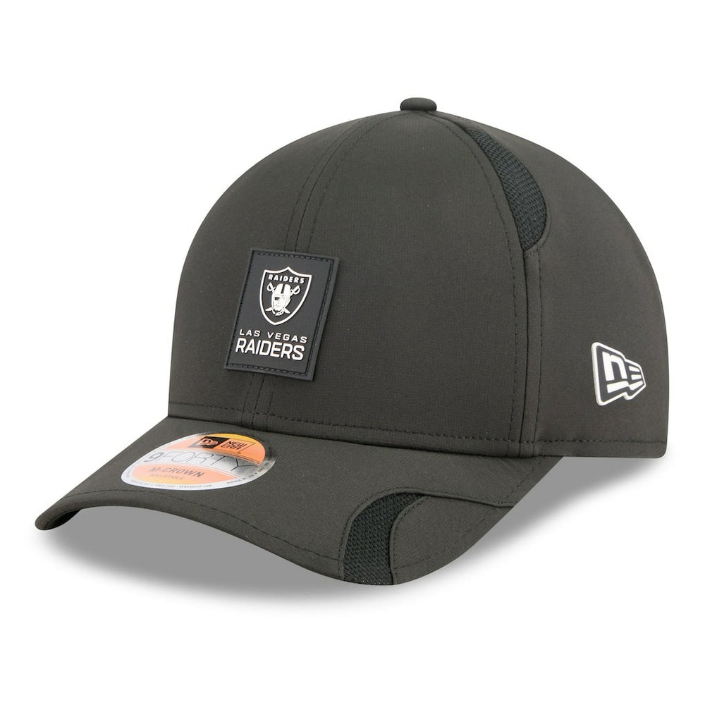 Las Vegas Raiders New Era Youth 2025 Sideline 9FORTY Adjustable Hat - Black cheap