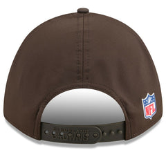 Cleveland Browns New Era Youth 2025 Sideline 9FORTY Adjustable Hat - Brown for sale