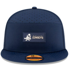 Dallas Cowboys New Era 2025 Sideline Throwback Split Panel 9FIFTY Snapback Hat - Navy sale