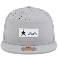 Dallas Cowboys New Era 2025 Sideline Split Panel 9FIFTY Snapback Hat - Gray sale