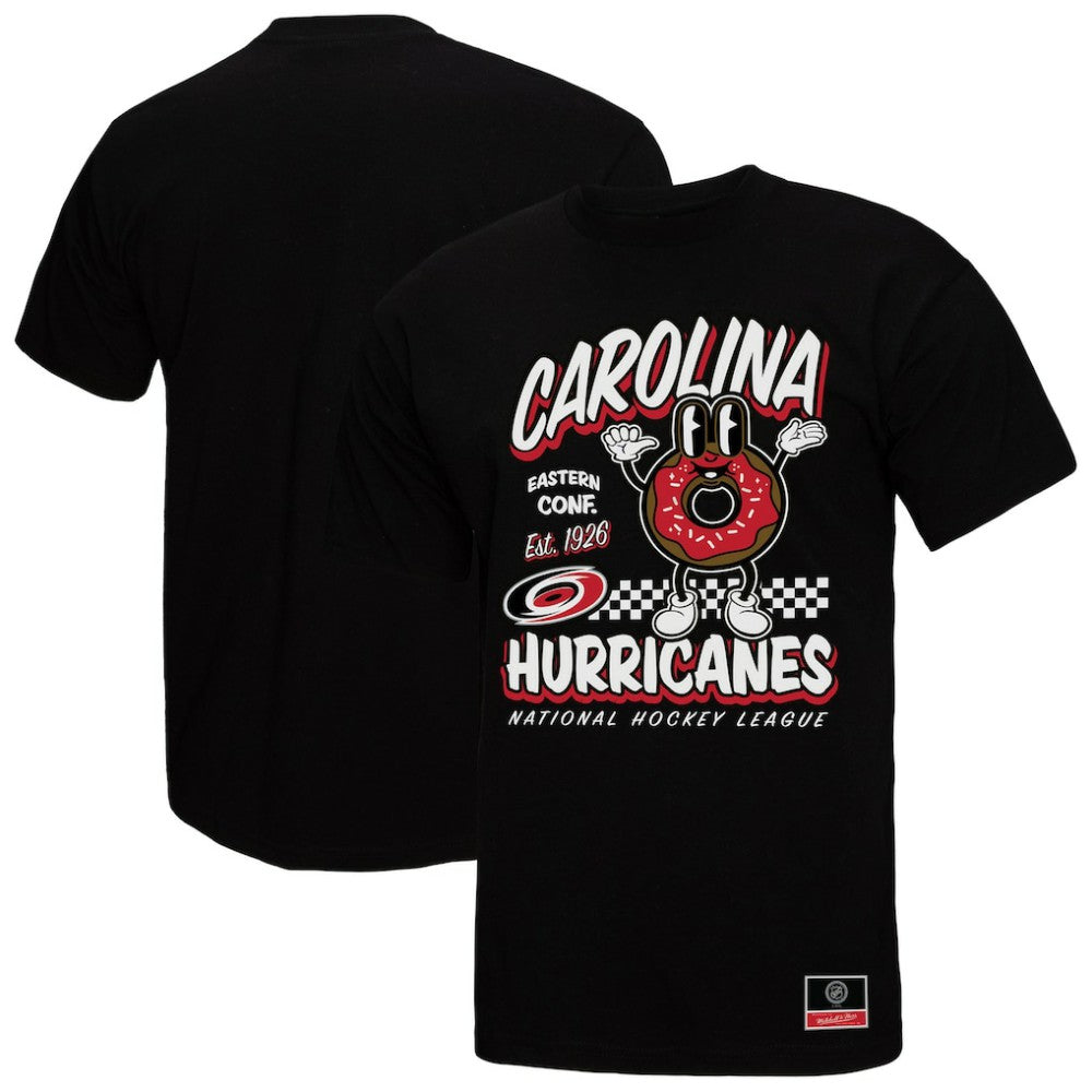 Carolina Hurricanes Mitchell & Ness Local Food T-Shirt Black