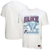 Colorado Avalanche Mitchell & Ness Local Food T-Shirt White