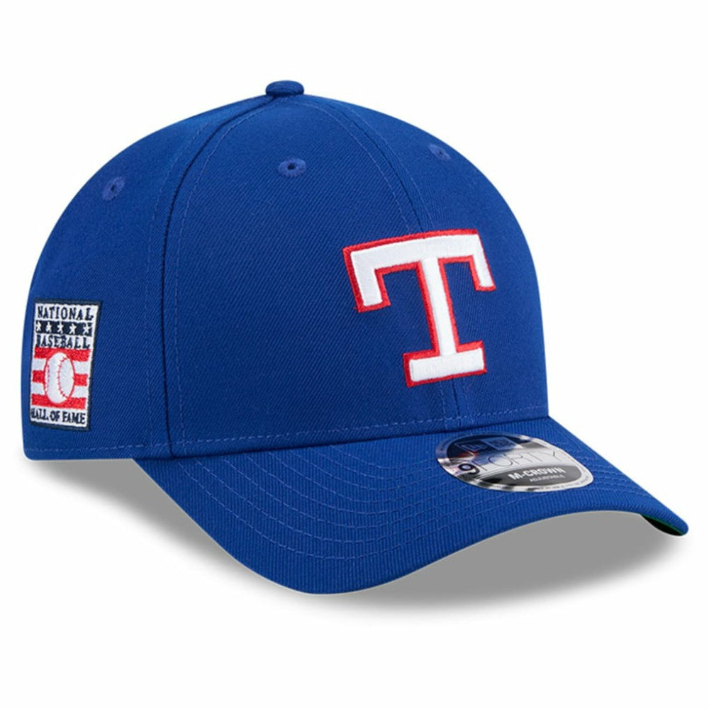 Texas Rangers Baseball Hall of Fame 9FORTY M-Crown Adjustable Hat - Royal | New Era