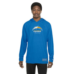 Los Angeles Chargers New Era Functional Fandom Hoodie - Blue outlet