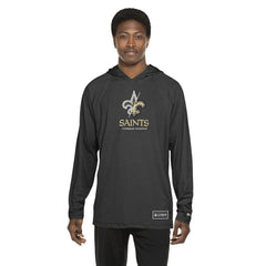 New Orleans Saints New Era Functional Fandom Hoodie - Black discount