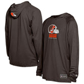 Cleveland Browns New Era Functional Fandom Hoodie - Brown for sale