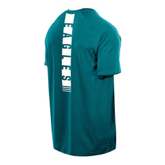 Philadelphia Eagles New Era Functional Fandom Reflective T-Shirt - Midnight Green outlet
