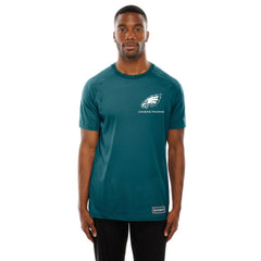 Philadelphia Eagles New Era Functional Fandom Reflective T-Shirt - Midnight Green outlet