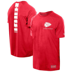 Kansas City Chiefs New Era Functional Fandom Reflective T-Shirt - Red cheap