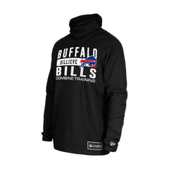 Buffalo Bills New Era Functional Fandom Balaclava Helmet Stripe Tri-Blend Hoodie - Black for sale