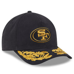 San Francisco 49ers New Era x Alpha Industries A-Frame 9FORTY Adjustable Hat - Black discount