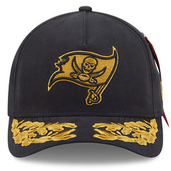 Tampa Bay Buccaneers New Era x Alpha Industries A-Frame 9FORTY Adjustable Hat - Black discount