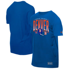 Denver Broncos New Era Combine Authentic Training Throwback T-Shirt - Royal sale