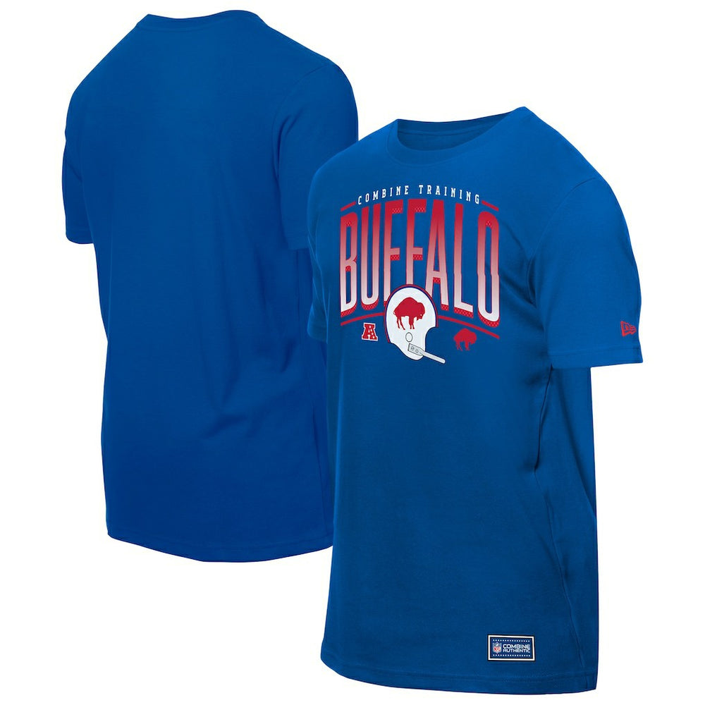 Buffalo Bills New Era Combine Authentic Training Throwback T-Shirt - Royal outlet