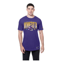 Minnesota Vikings New Era Combine Authentic Training Throwback T-Shirt - Purple cheap