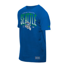 Seattle Seahawks New Era Combine Authentic Training Throwback T-Shirt - College Navy cheap