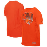 Cleveland Browns New Era Combine Authentic Training Throwback T-Shirt - Orange for sale