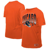 Chicago Bears New Era Combine Authentic Helmet T-Shirt - Orange for sale