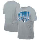 Detroit Lions New Era Combine Authentic Helmet T-Shirt - Silver on sale