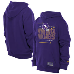Minnesota Vikings New Era Combine Authentic Local State Throwback Hoodie - Purple discount