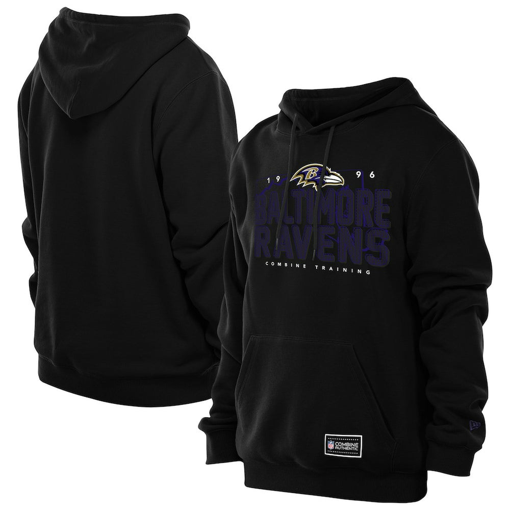 Baltimore Ravens New Era Combine Authentic Local State Hoodie - Black discount