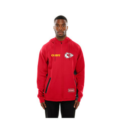 Kansas City Chiefs New Era Combine Authentic Raglan Scuba Full-Zip Hoodie - Red online