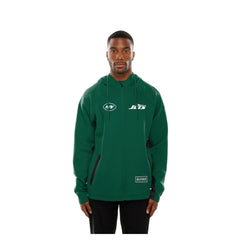 New York Jets New Era Combine Authentic Raglan Scuba Full-Zip Hoodie - Green sale