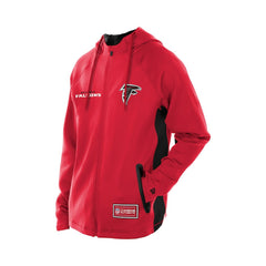 Atlanta Falcons New Era Combine Authentic Raglan Scuba Full-Zip Hoodie - Red cheap