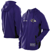 Baltimore Ravens New Era Combine Authentic Raglan Scuba Full-Zip Hoodie - Purple sale