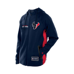 Houston Texans New Era Combine Authentic Raglan Scuba Full-Zip Hoodie - Navy online