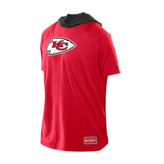 Kansas City Chiefs New Era Combine Authentic Hooded Raglan Short-Sleeve T-Shirt - Red cheap