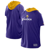 Minnesota Vikings New Era Combine Authentic Hooded Raglan Short-Sleeve T-Shirt - Purple sale