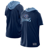 Tennessee Titans New Era Combine Authentic Hooded Raglan Short-Sleeve T-Shirt - Navy discount