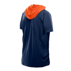 Chicago Bears New Era Combine Authentic Hooded Raglan Short-Sleeve T-Shirt - Navy for sale