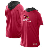 Arizona Cardinals New Era Combine Authentic Hooded Raglan Short-Sleeve T-Shirt - Cardinal discount