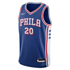 Jared McCain Philadelphia 76ers Youth Swingman Jersey - Icon Edition - Royal | Nike for sale