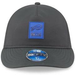 Buffalo Bills New Era 2025 Sideline Cold Weather Retro Crown 59FIFTY Fitted Hat - Charcoal cheap
