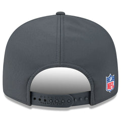 Detroit Lions New Era 2025 Sideline Cold Weather Split Panel 9FIFTY Snapback Hat - Charcoal sale