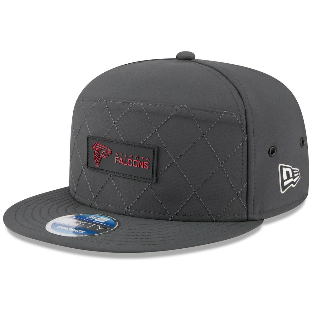 Atlanta Falcons New Era 2025 Sideline Cold Weather Split Panel 9FIFTY Snapback Hat - Charcoal outlet