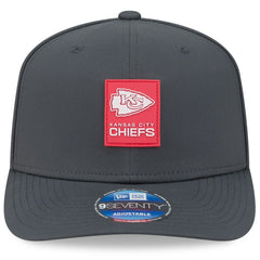 Kansas City Chiefs New Era 2025 Sideline Cold Weather 9SEVENTY Adjustable Hat - Charcoal on sale