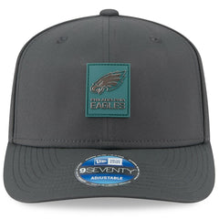 Philadelphia Eagles New Era 2025 Sideline Cold Weather 9SEVENTY Adjustable Hat - Charcoal discount